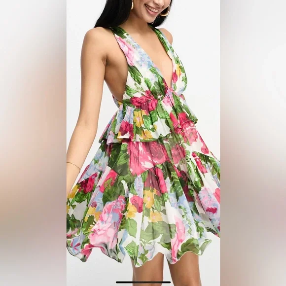 emmaline embroidered mini dress FOR LOVE & LEMONS Emmeline Embroidery Ruffle Mini Dress – Lusso Di Luna  Boutique